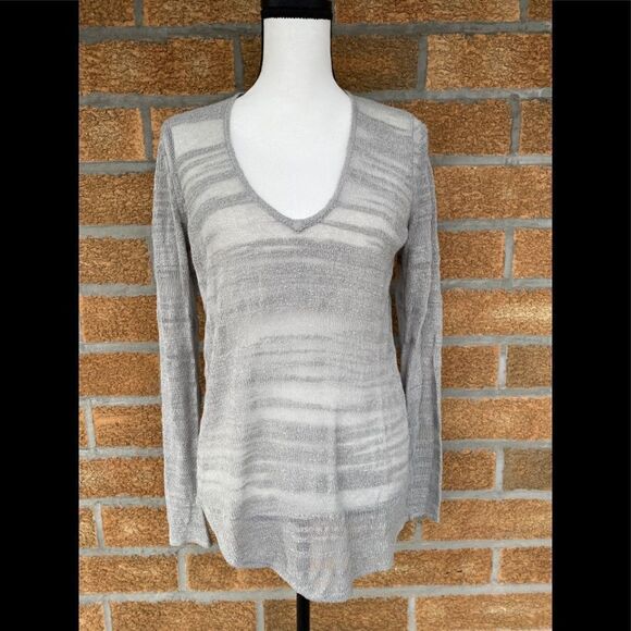 Helmut Lang sheer tunic sweater - Picture 1 of 8